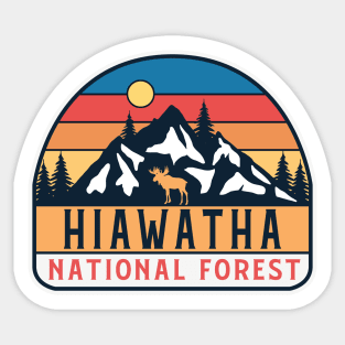 Hiawatha national forest Sticker